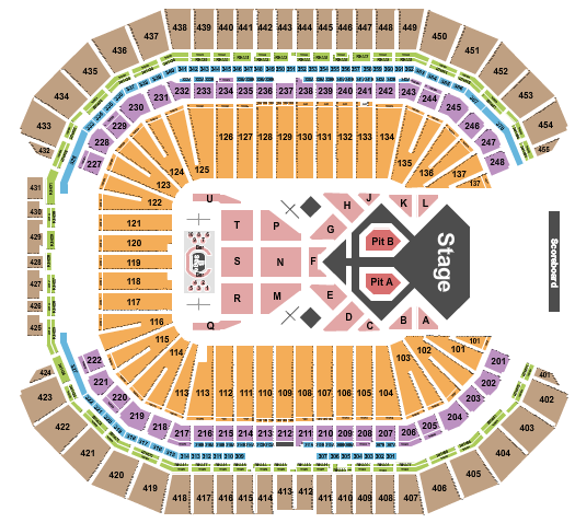 State Farm Stadium Seating Chart