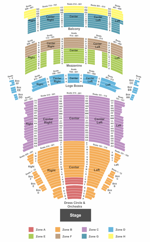 State Theater Portland Maine Seating Chart