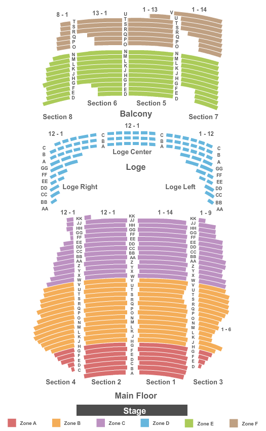 State Theater Minneapolis Seating Chart
