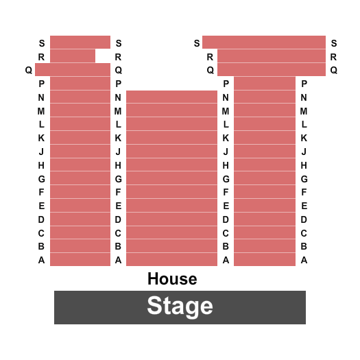 Steel River Playhouse Next Event Seating Chart