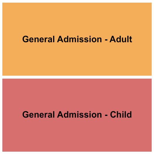 Steele County Four Seasons Centre GA  Adult/GA Child Seating Chart