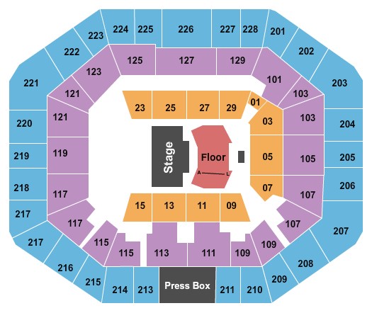 Stephen C. O'Connell Center Paw Patrol Seating Chart