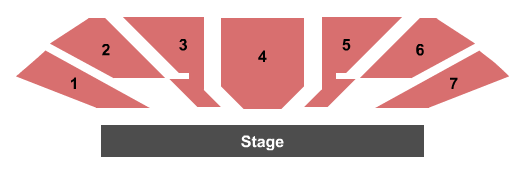 Stewart Theatre - Raleigh End Stage Seating Chart