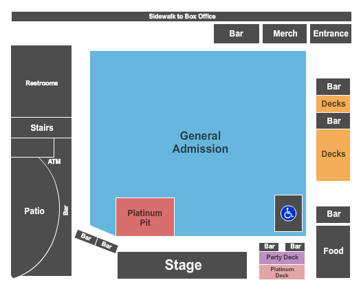 Stir Cove At Harrahs Seating Chart