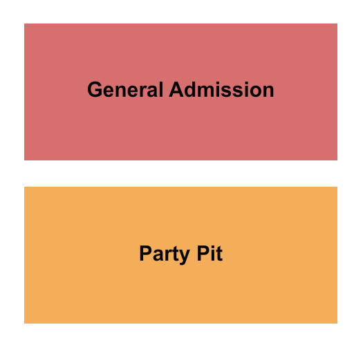 Stix Ludington GA & Party Pit Seating Chart