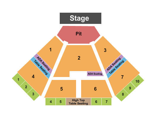 Stockbridge Amphitheater Endstage Pit Seating Chart