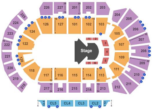 Adventist Health Arena Cirque Varekai Seating Chart