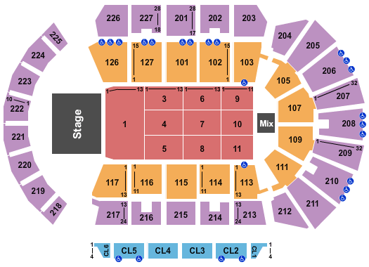 Adventist Health Arena Jeff Dunham Seating Chart