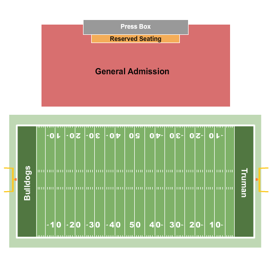 Stokes Stadium Football Seating Chart
