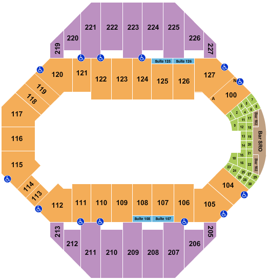 Landon Arena At Stormont Vail Events Center Rodeo 2 Seating Chart