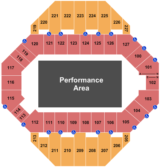 Landon Arena At Stormont Vail Events Center Rodeo Seating Chart