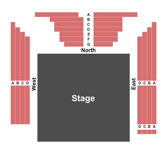 Straw Hat Theatre At Ashtabula Arts Center End Stage Seating Chart