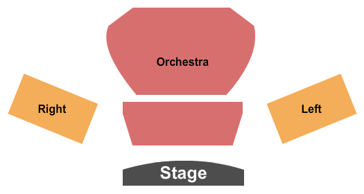 seating chart for Strayer-Wood Theatre - Northern Iowa - End Stage - eventticketscenter.com
