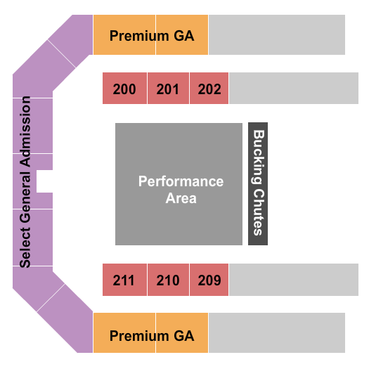 Stride Bank Center Rodeo 2 Seating Chart