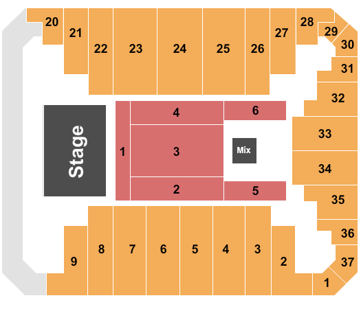 Stuart C. Siegel Center venue and seating information
