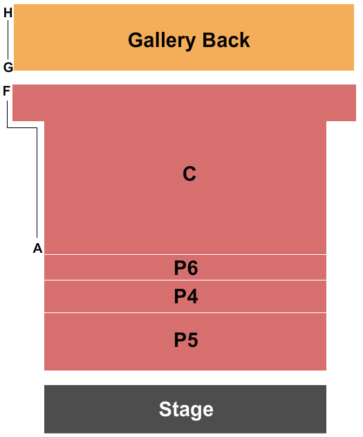 Studio at Centrepointe Theatre End Stage Seating Chart