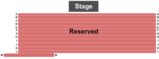 Studio Theatre - VA End Stage Seating Chart