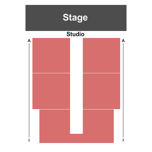Studio at Fulton Opera House End Stage Seating Chart