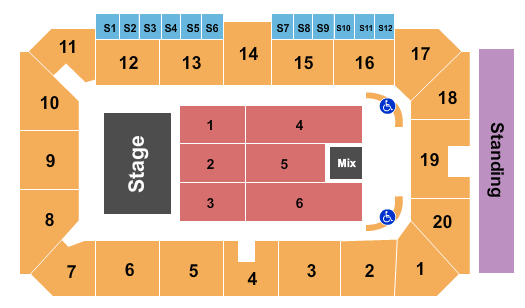 Sudbury Arena Endstage 3 Seating Chart