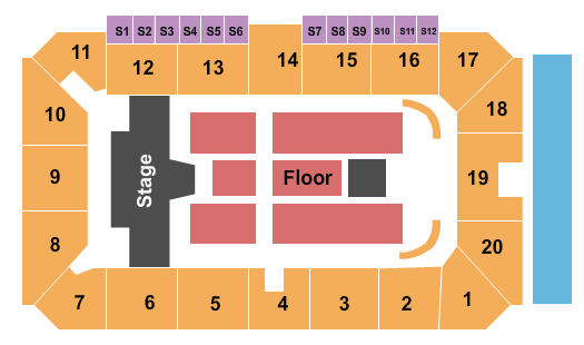 Sudbury Arena Hedley Seating Chart