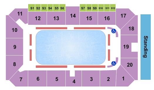 Sudbury Arena Ice Show Seating Chart