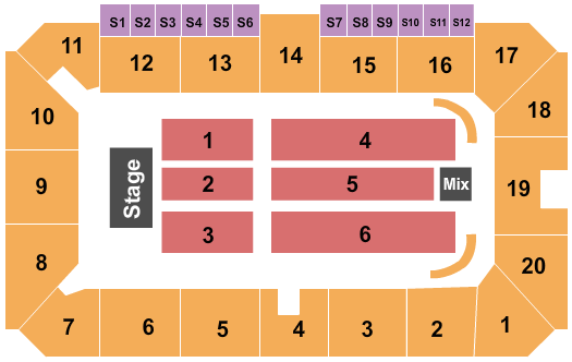 Sudbury Arena Jeff Dunham Seating Chart