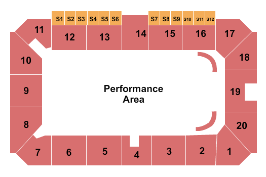 Sudbury Arena Open Floor Seating Chart