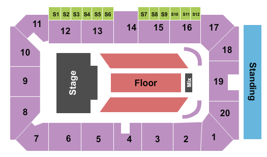 Sudbury Arena Paw Patrol Seating Chart