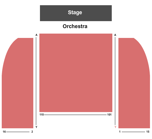 Suffolk Y JCC End Stage Seating Chart