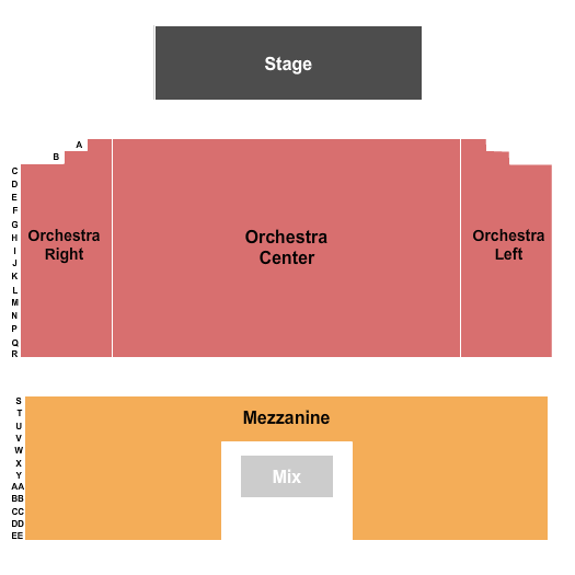 Sugar Creek Casino End Stage 2 Seating Chart