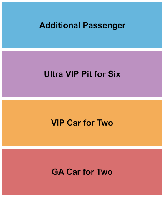 Rose Bowl Stadium - Pasadena Drive N Drag Seating Chart
