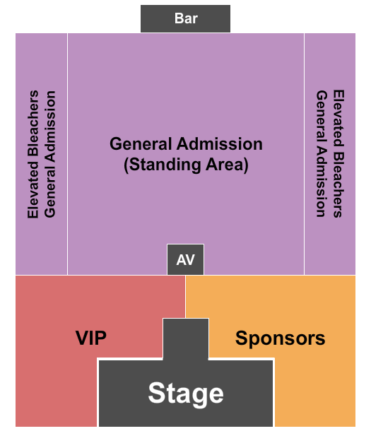 Sumter County Fairgrounds - FL Endstage Seating Chart