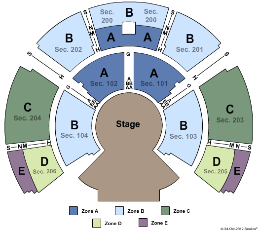 Hard Rock Stadium Cirque Zone Seating Chart