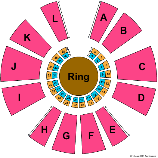 Hard Rock Stadium Universoul Circus Seating Chart