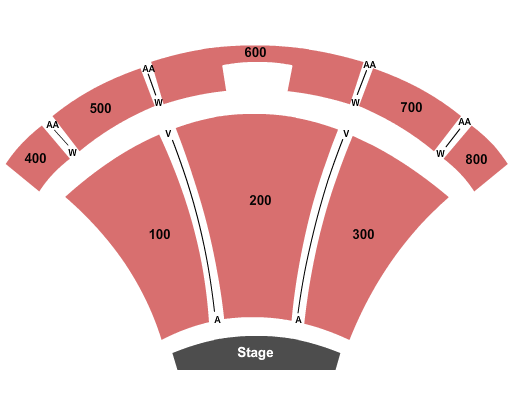 Sun Valley Pavilion At The Sun Valley Center for the Arts End Stage Seating Chart