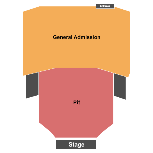 Sunset Amphitheatre - Sunset Station - NV Pit & GA Seating Chart