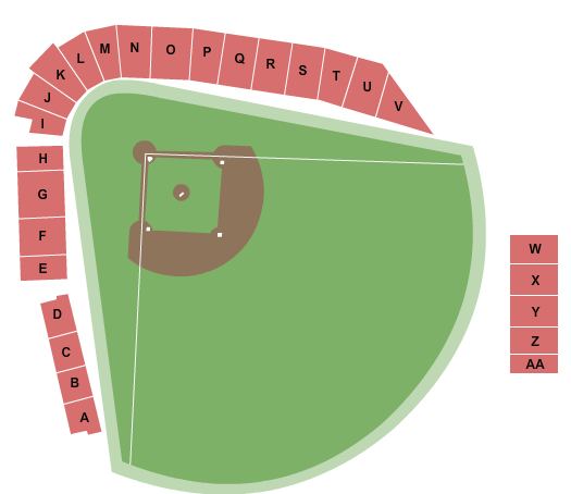 Suplizio Field Baseball Seating Chart