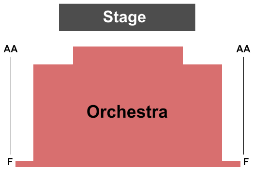 Susan and Ronald Frankel Theater at The Robert W. Wilson MCC Theater Space End Stage Seating Chart