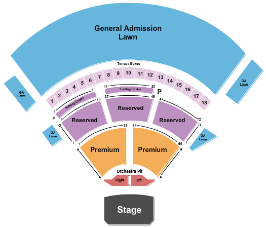 Sweetland Amphitheatre at Boyd Park Endstage 2 Seating Chart