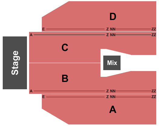 Sweetwater Pavilion Seating Chart