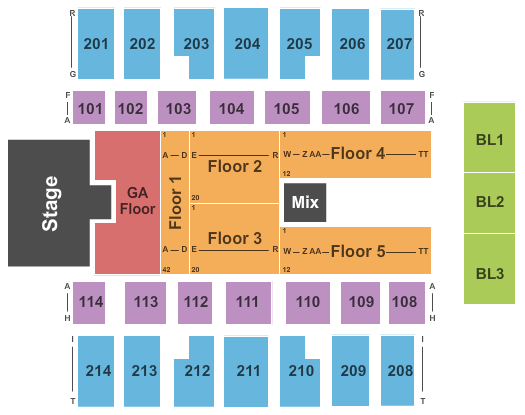 Dacotah Bank Center Alan Jackson Seating Chart