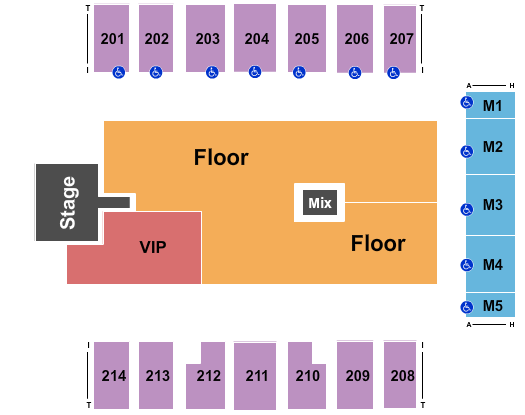 Dacotah Bank Center Cody Johnson Seating Chart