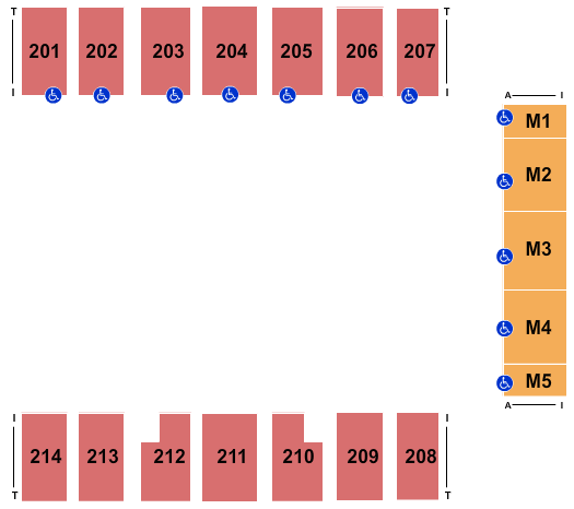 Dacotah Bank Center Open Floor Seating Chart
