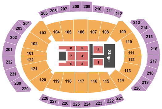 T-Mobile Center Dude Perfect Seating Chart