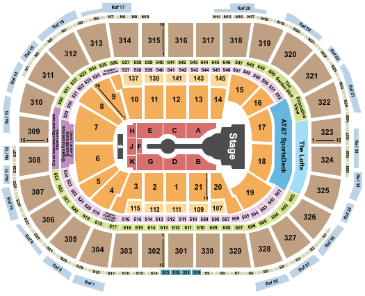 TD Garden Cardi B Seating Chart