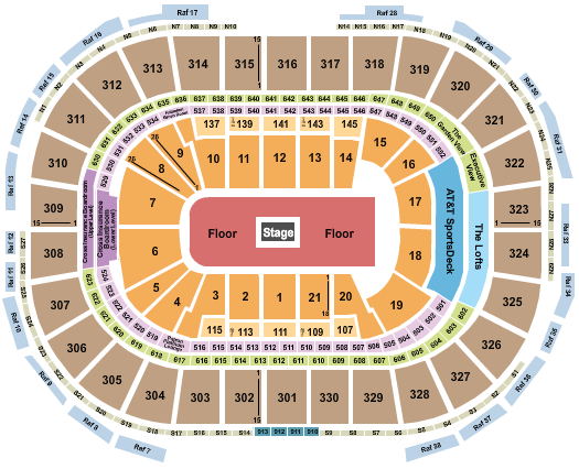 TD Garden CenterStage 3 Seating Chart