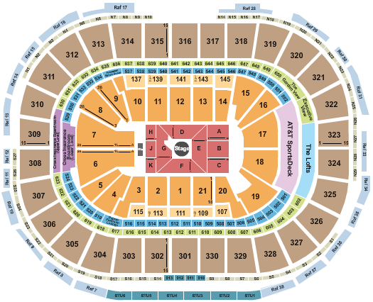 Nate Bargatze TD Garden Seating Chart