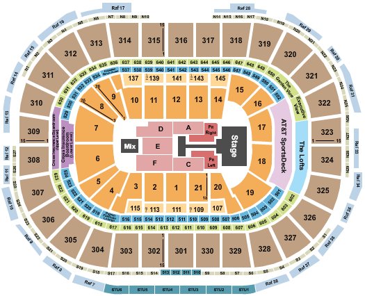 TD Garden seating chart event tickets center
