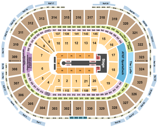 TD Garden Jennifer Lopez 2024 Seating Chart