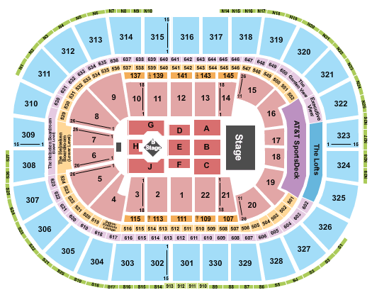 TD Garden Lorde Seating Chart